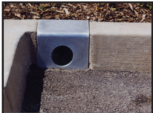 Curb Drain Hole Detail - A Pictures Of Hole 2018